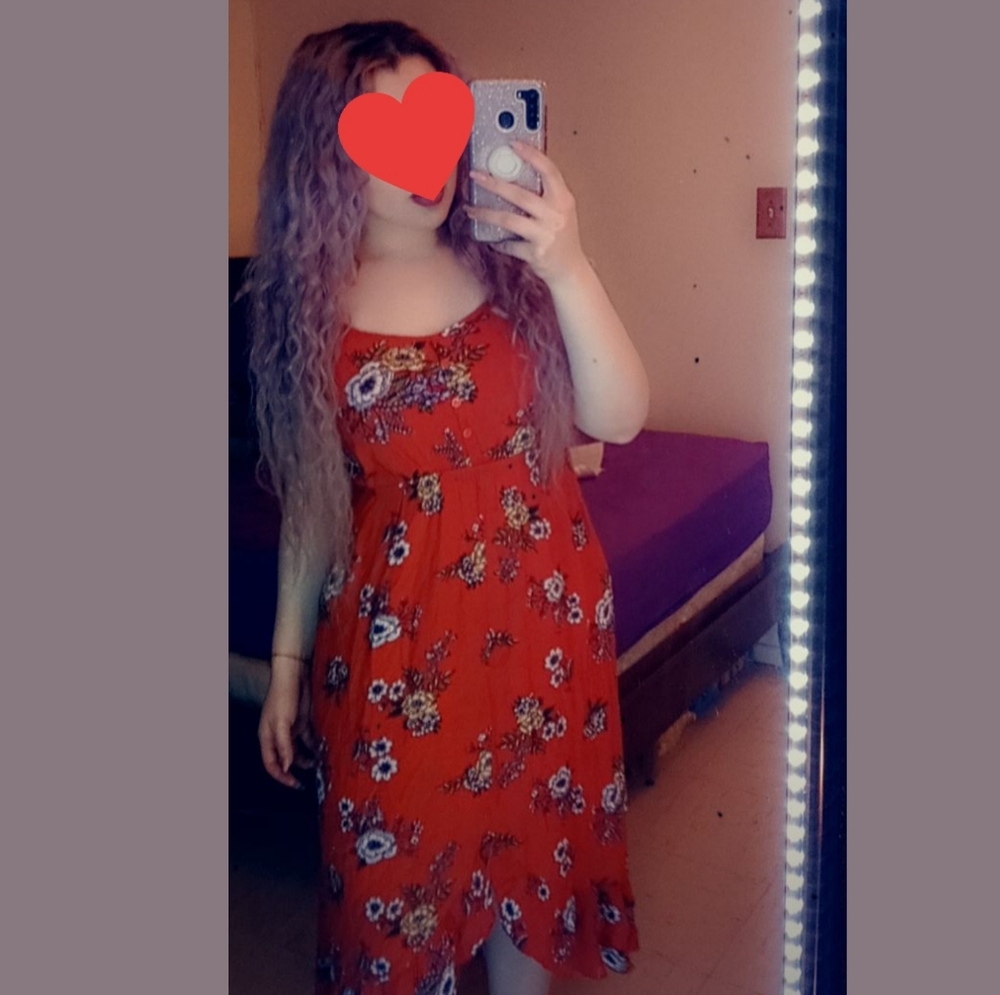 Gorgeous Orange Dress 🍁